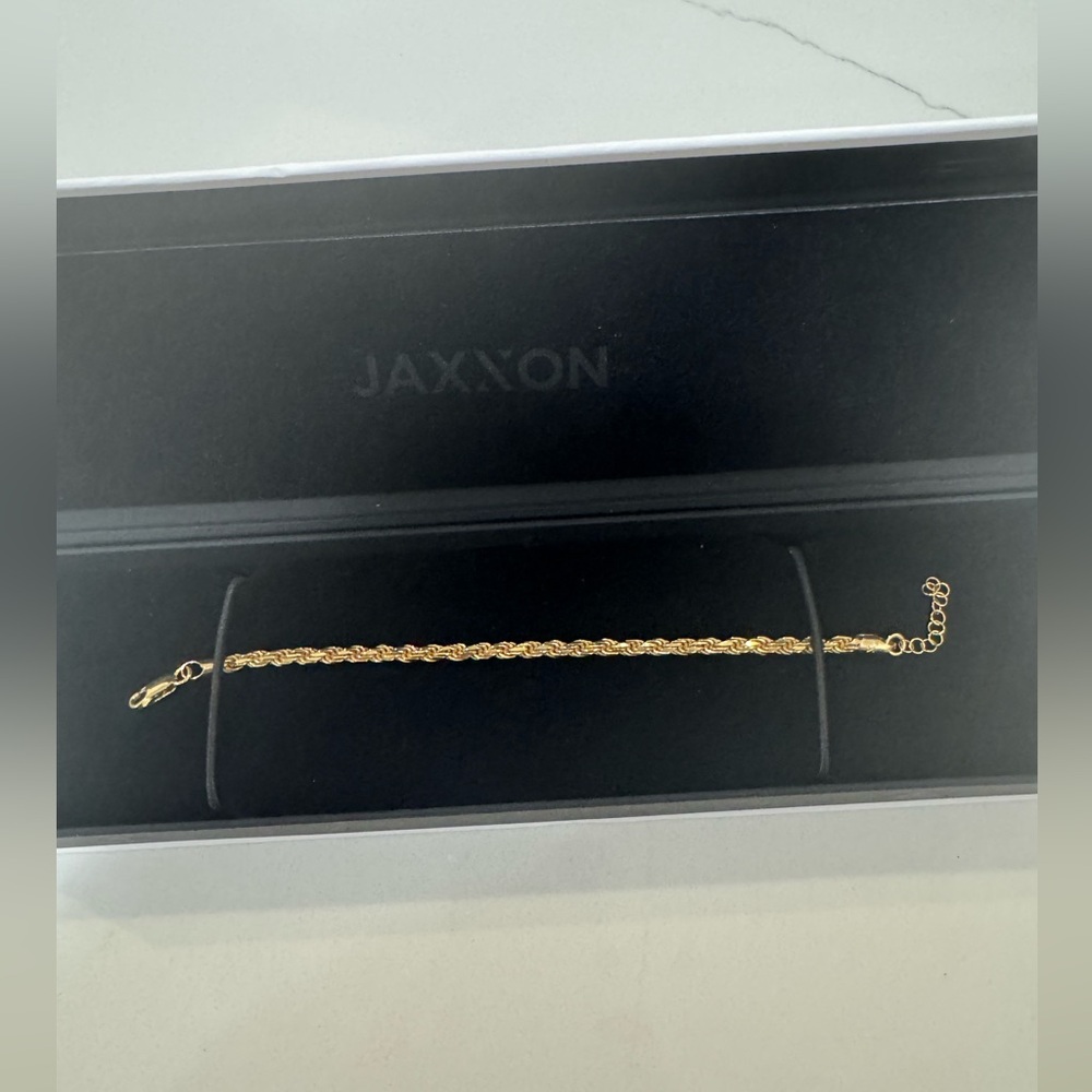 Jaxxon Gold Rope Chain Bracelet - Women's Jewelry